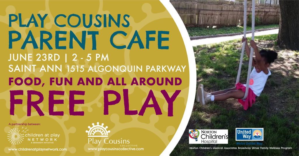 Play Cousins Parent Cafe and Free Play