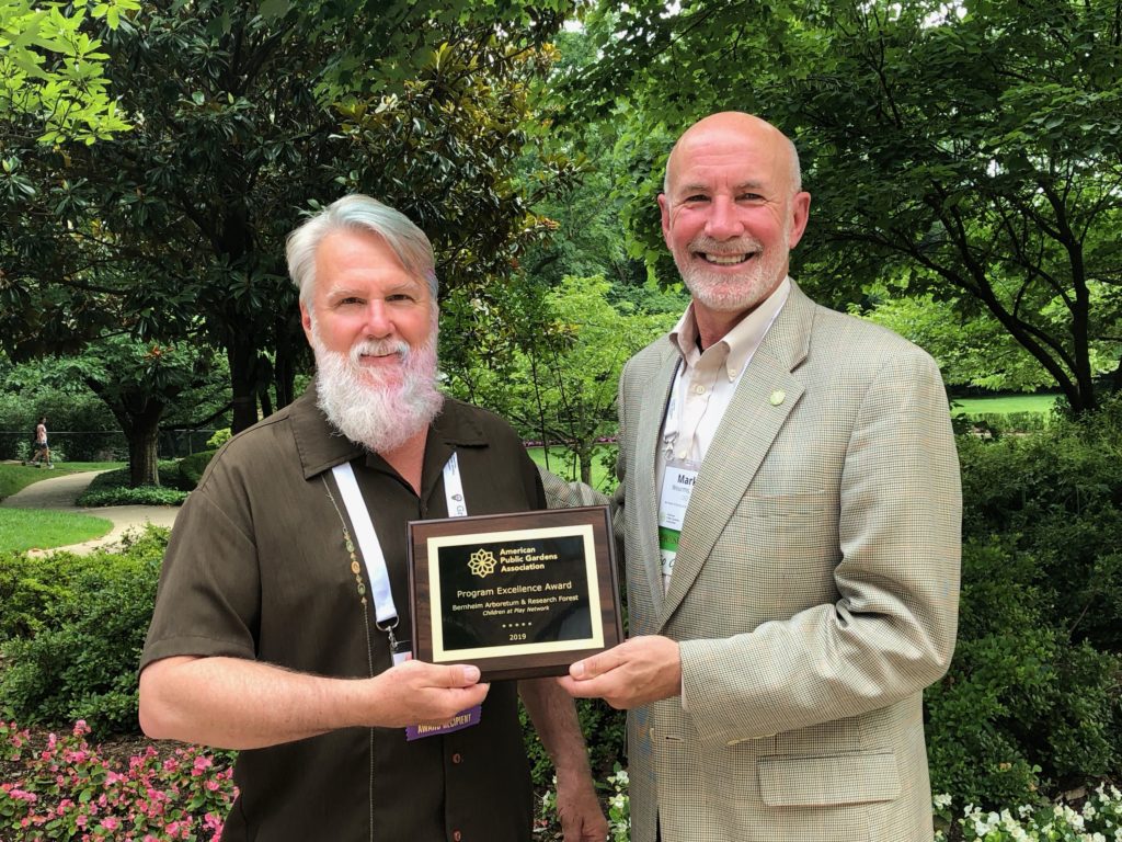 Bernheim's Children at Play Network Wins Prestigious American Public Gardens Association Award