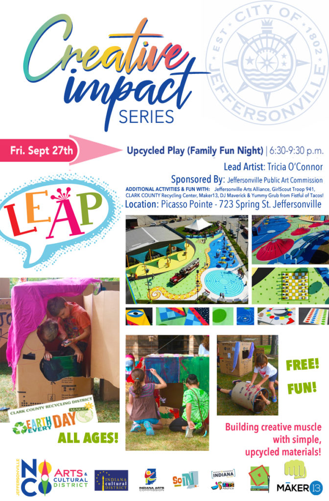 Upcycled Play - Family Fun Night - Jeffersonville IN